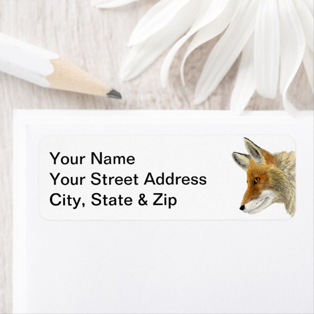 Fox Return Address Label (Insitu)