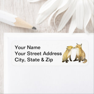 Fox Return Address Label