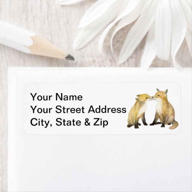 Fox Return Address Label (Insitu)