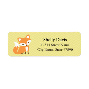 Fox Return Address Labels