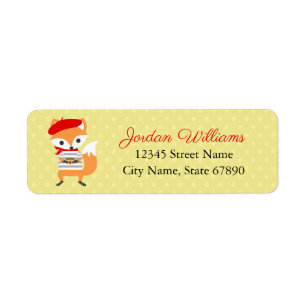 Fox Return Address Labels