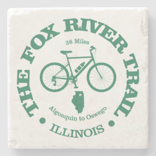 Fox River Trail (cycling) Stone Coaster
