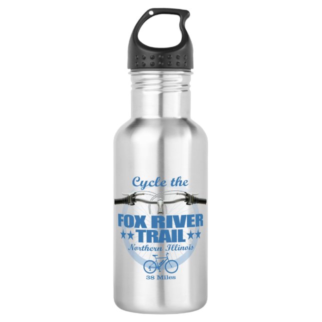 Fox River Trail (H2) 532 Ml Water Bottle (Front)