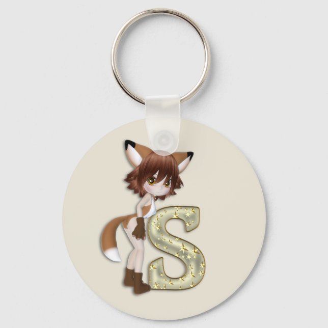 Fox S Key Ring (Front)