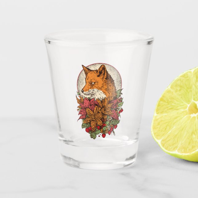 Fox Shot Glass (Front)
