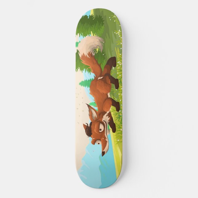 Fox Skateboard Deck (Front)