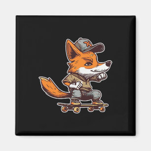 Fox Skateboarding Hob Magnet