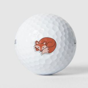 Fox Sleeping Golf Balls