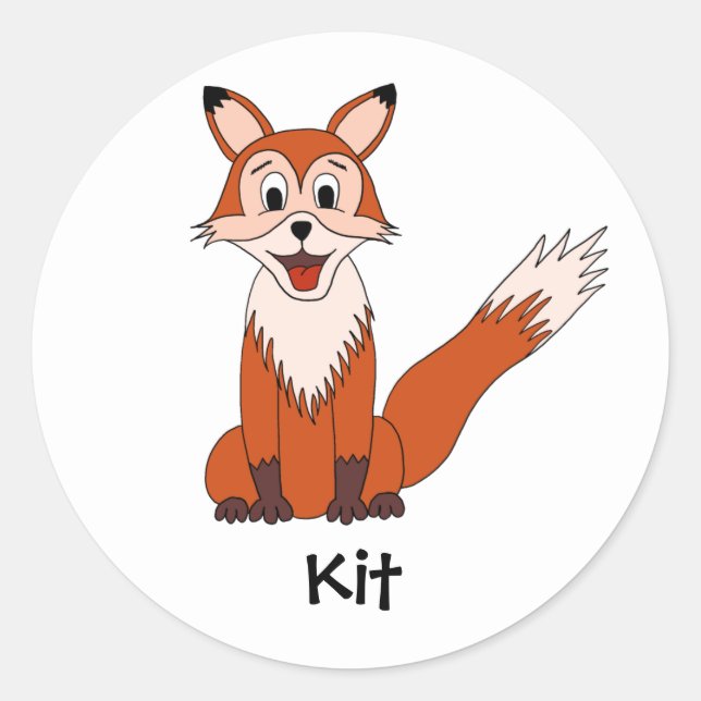 Fox Sticker (Front)