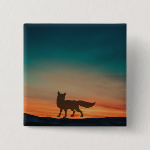 Fox sunset button
