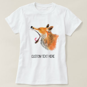 Fox T-Shirt with Custom Text