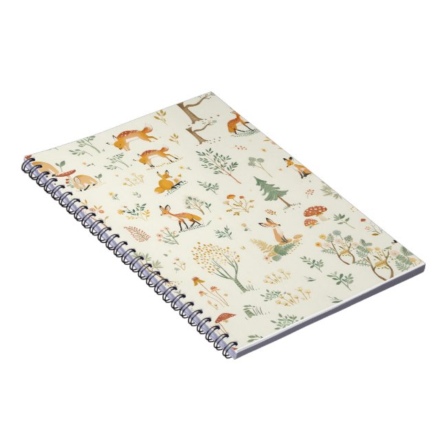"Fox Tales Notebook" Notebook (Right Side)