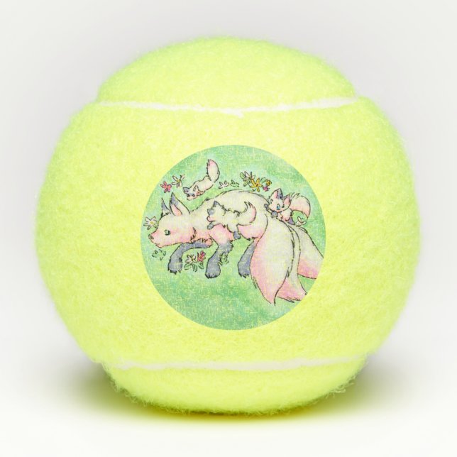 Fox Tennis Ball (Front)