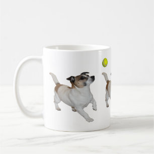 Fox Terrier Ball Trance, Coffee Mug