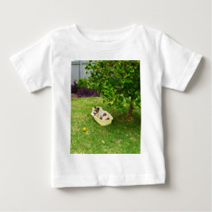 Fox Terrier Bathtime, Baby Tshirt
