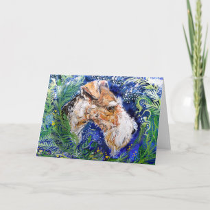 Fox Terrier Blue Card