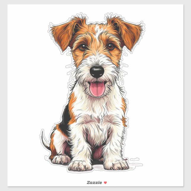 Fox Terrier Dog (Sheet)