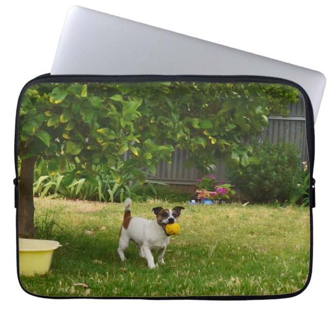 Fox Terrier Happy Days,  Laptop Sleeve (Front)