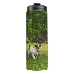 Fox Terrier Happy Days, Thermal Tumbler