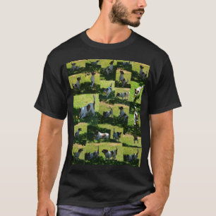 Fox Terrier Photo Collage, T-Shirt