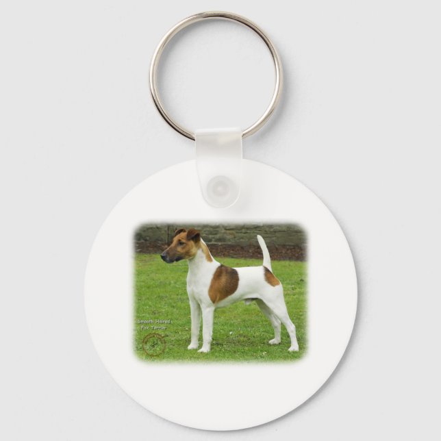 Fox Terriers 9T072D-126 Key Ring (Front)