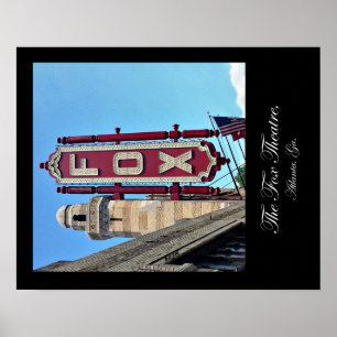 Fox Theater, Atlanta, Georgia,Poster, Landmark, Poster