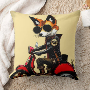 Fox Throw Pillow