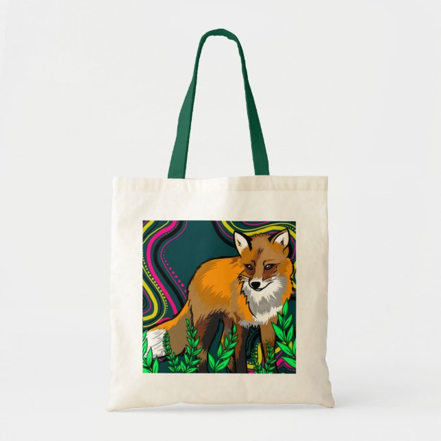 Fox Tote Bag (Front)