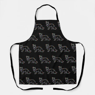 Fox Tree Christmas Xmas Pet Animal Lover Gifts  Apron