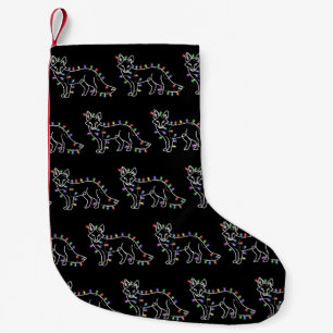 Fox Tree Christmas Xmas Pet Animal Lover Gifts Small Christmas Stocking