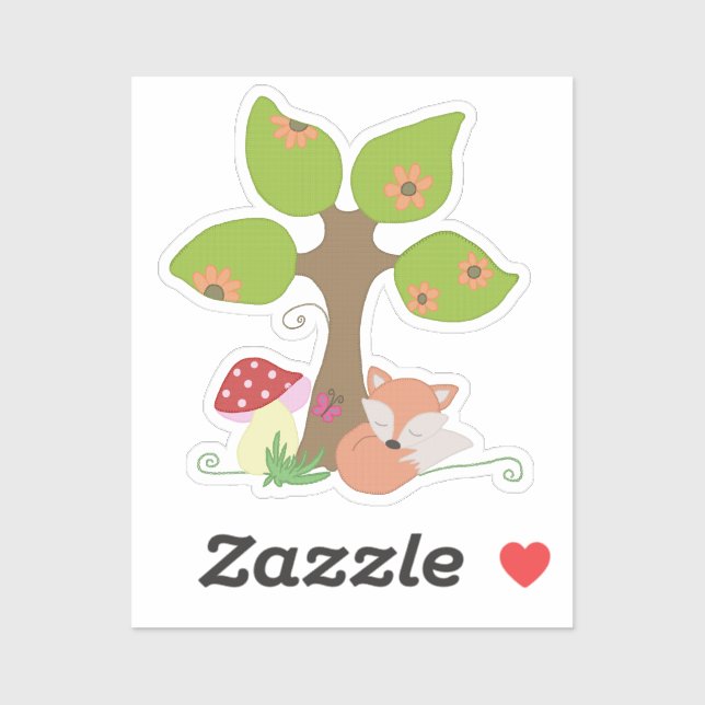 fox under tree (Sheet)