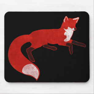Fox Vintage Design Mousepad