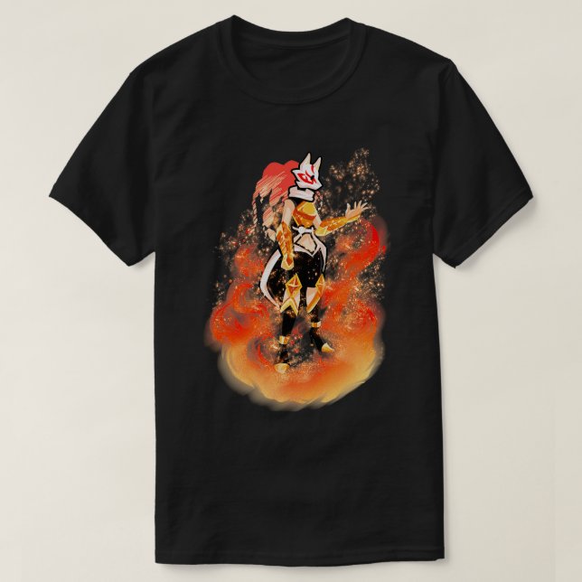 Fox Warrior T-Shirt (Design Front)