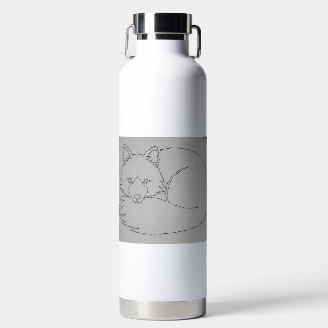 Fox Water Bottle (Front)