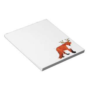 Fox Watercolour Notepad