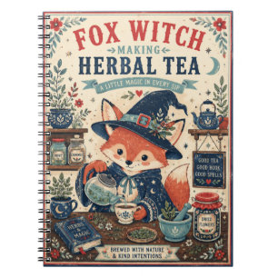 Fox Witch Brewing Herbal Tea Notebook