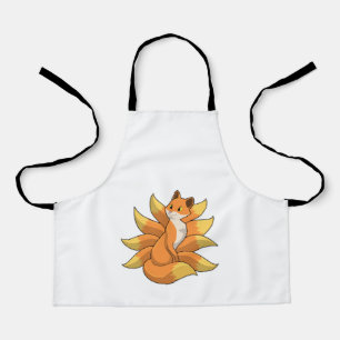 Fox with 9 Fox tails Apron