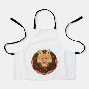Fox with Doughnut Apron