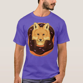 Fox with Doughnut T-Shirt