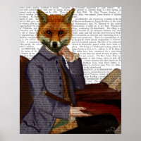 Fox With Flute