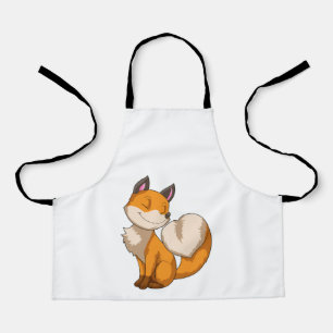 Fox with Heart Apron