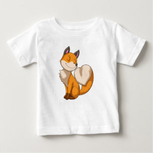 Fox with Heart Baby T-Shirt