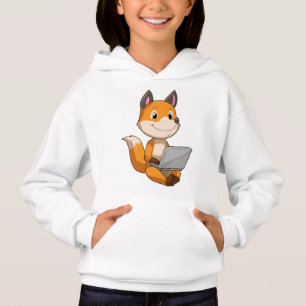 Fox with Laptop