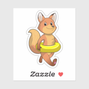 Fox with Lifebuoy