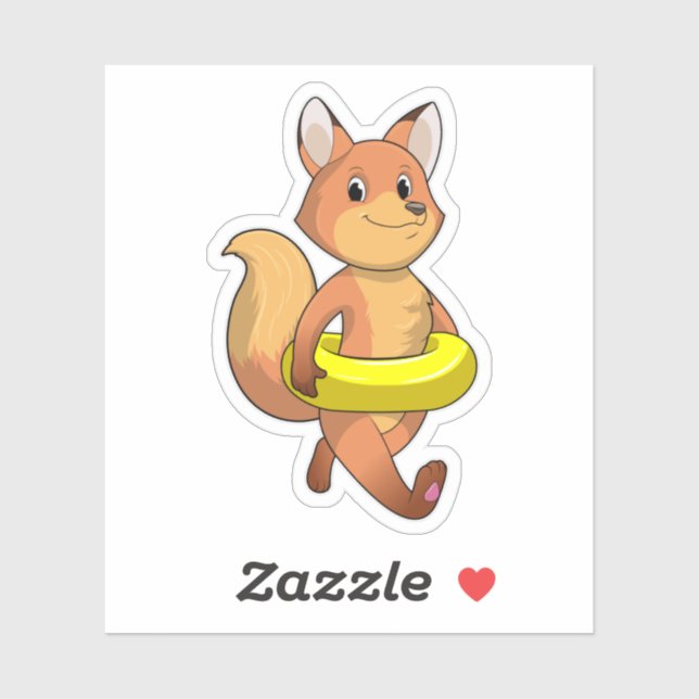 Fox with Lifebuoy (Sheet)