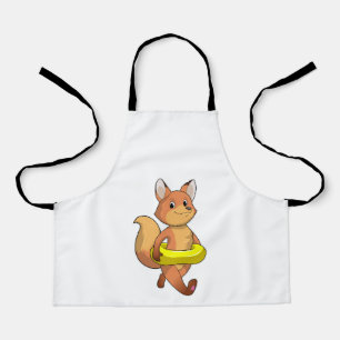 Fox with Lifebuoy Apron