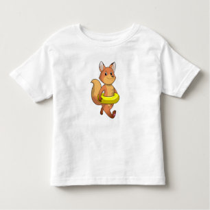 Fox with Lifebuoy Toddler T-Shirt