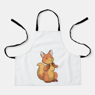 Fox with Lollipop Apron