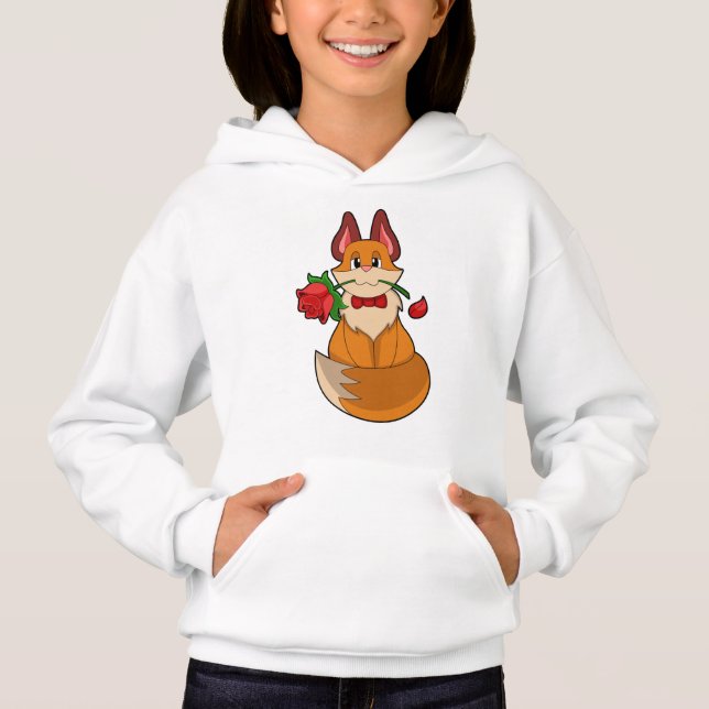 Fox with Rose Flower (Front)