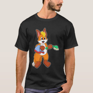 Fox with Towel & Brush T-Shirt